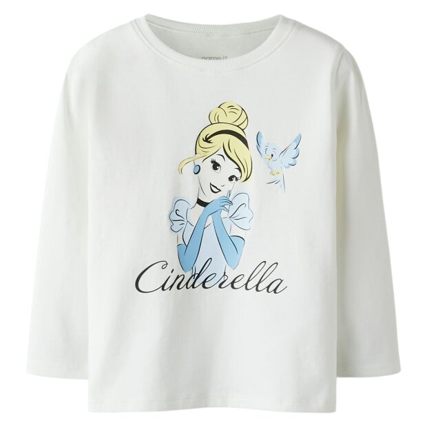 nameit langarm Shirt- Prinzessin cloud dancer