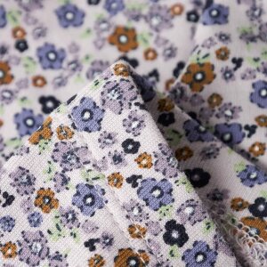 nameit Legging Blümchen - lilac marble
