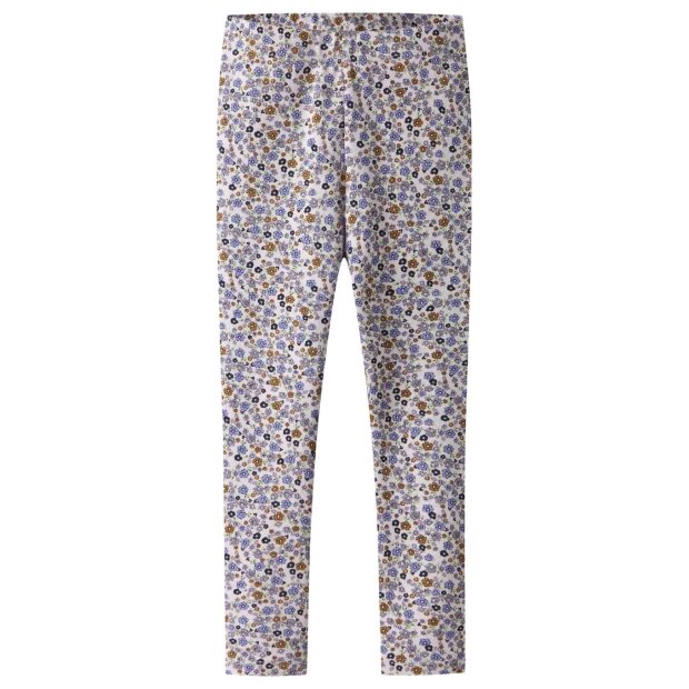 nameit mini Legging Blümchen - lilac marble