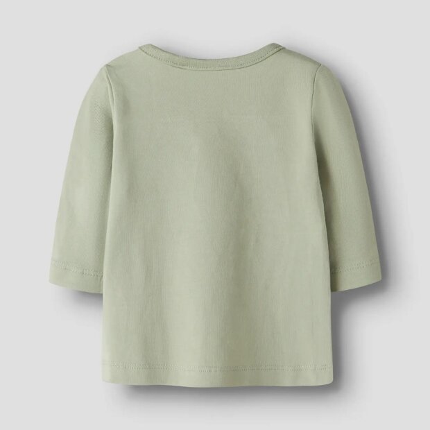 nameit Baby langarm Shirt - Kische swamp cherry