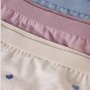 name it KIDS 3er-Pack Unterhosen Hipster Herzchen - peyote melange with mauve