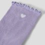 name it Socken Herzchen - lavender gray