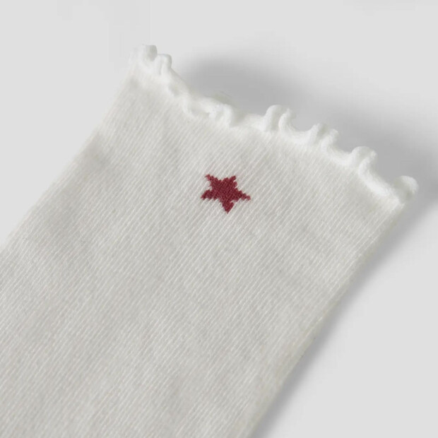 name it Socken Sternchen - Cloud Dancer