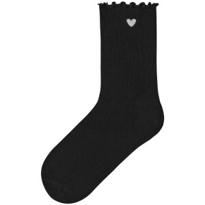 name it Socken Herzchen - black