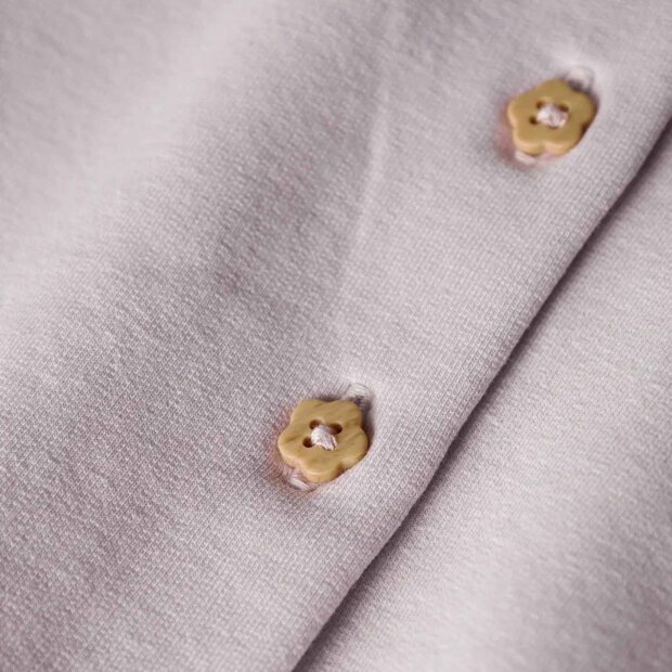 nameit Baby angeraute Sweatjacke - lilac marble