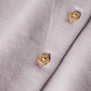 nameit Baby angeraute Sweatjacke - lilac marble