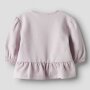 nameit Baby angeraute Sweatjacke - lilac marble