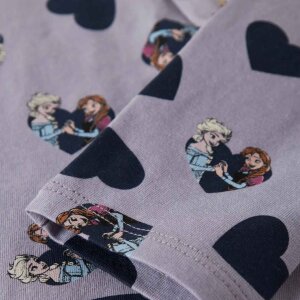 nameit Leggings Herzchen Frozen - Lavender Gray