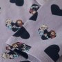nameit Leggings Herzchen Frozen - Lavender Gray