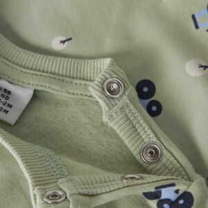 nameit Baby angerauter Pullover - Swamp Tractor