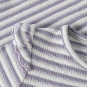 nameit langarm Oberteil Streifen - Lavender Gray Cloud...