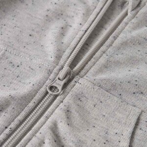 name it langarm Sweatjacke - Light Grey Melange