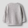 name it langarm Sweatjacke - Light Grey Melange