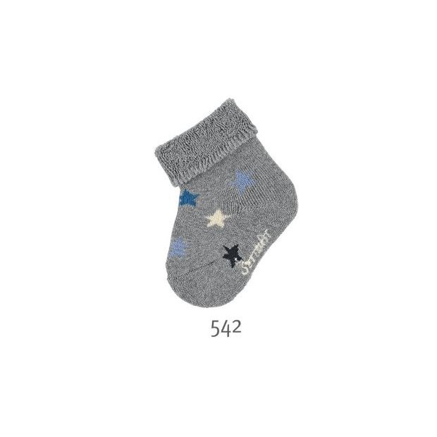 Babysöckchen Sterne grau von Sterntaler
