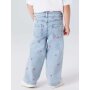 name it weite bestickte Jeans light blue bleached denim