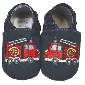 Hobea vegane, waschbare Kinderschuhe RecyStep - Feuerwehr...