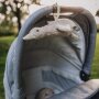 Herzschlag Kuscheltier Gans für unterwegs- Liva braun von Flow Amsterdam Wiederaufladbar