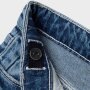 name it Straight Fold Jeans medium blue denim