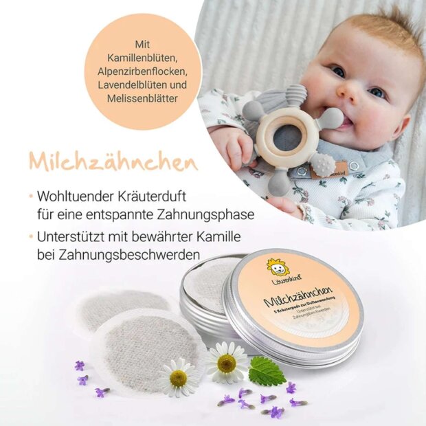 Löwenkind Milchzähnchen-Pad 5er-Dose