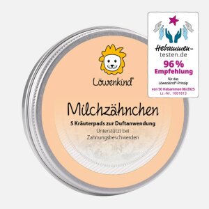 Löwenkind Milchzähnchen-Pad 5er-Dose