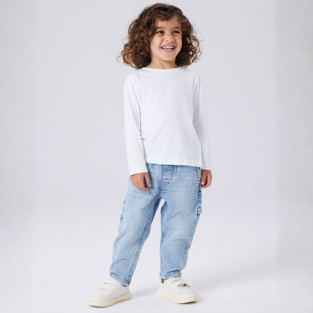 name it tapered fit Jeans - light blue denim