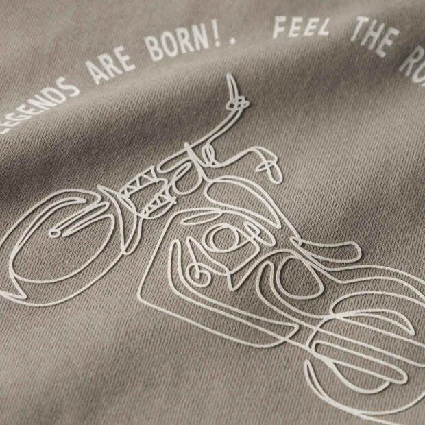 name it T-Shirt RIDE - vintage khaki