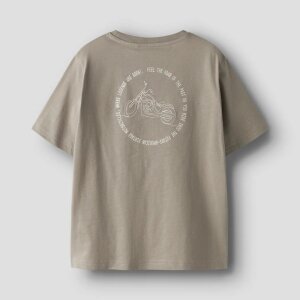 name it T-Shirt RIDE - vintage khaki