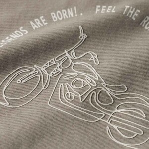 name it T-Shirt RIDE - vintage khaki