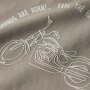 name it T-Shirt RIDE - vintage khaki