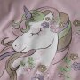 nameit langarm Bio-Baumwoll Oberteil Einhorn - dawn pink