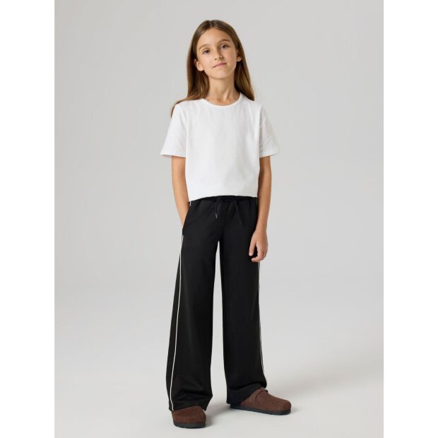 name it wide leg Jogginghose - black