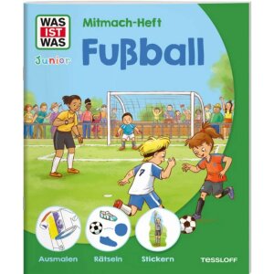 Tessloff WAS IST WAS Junior Mitmach-Heft Fußball