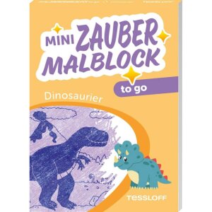 Tessloff Mini Zaubermalblock to go. Dinosaurier