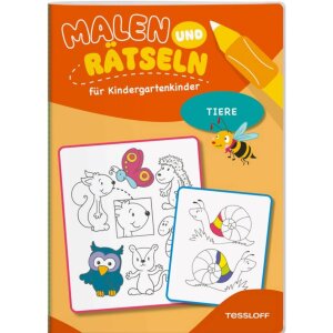 Tessloff Malen und Rätseln für...