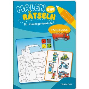 Tessloff Malen und Rätseln für...