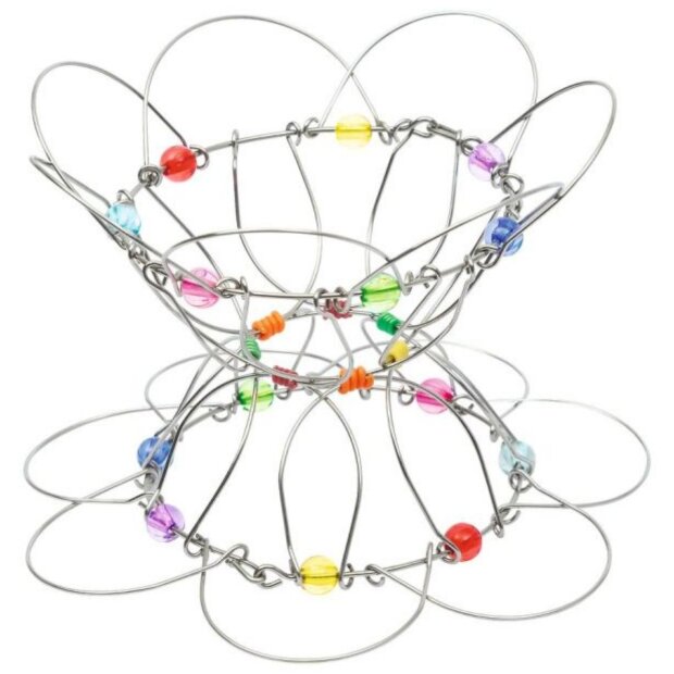 moses Happy Day Mandala - Blume aus Draht