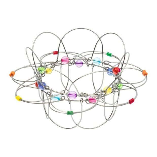 moses Happy Day Mandala - Blume aus Draht