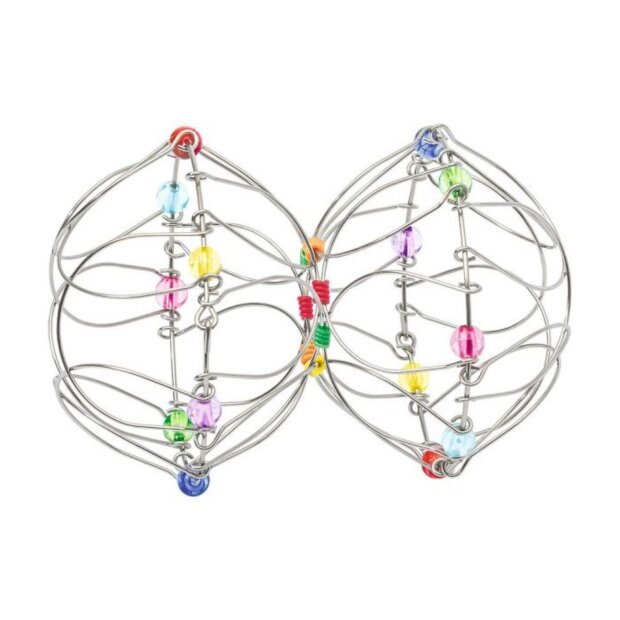 moses Happy Day Mandala - Blume aus Draht