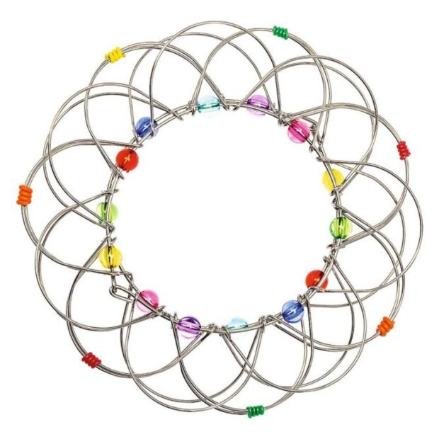 moses Happy Day Mandala - Blume aus Draht