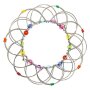 moses Happy Day Mandala - Blume aus Draht