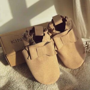 Hobea vegane, waschbare Kinderschuhe RecyStep - Schleife...