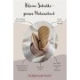 Hobea vegane, waschbare Kinderschuhe RecyStep - Schleife beige