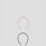 name it 3er-Pack Haarreif - Glitzer rosa schwarz cloud