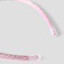 name it 3er-Pack Haarreif - Glitzer rosa schwarz cloud