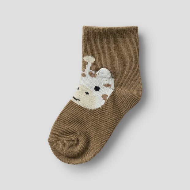 nameit 5er Pack Baby Socken - Safari summer sand