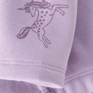 nameit angeraute Leggings Glitzer Einhorn - Lavender Lily