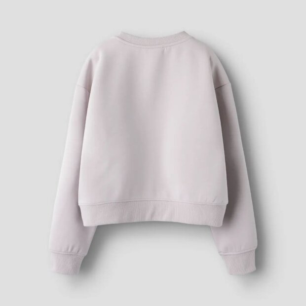 nameit regular fit Sweatshirt - Leopard Lilac Marble