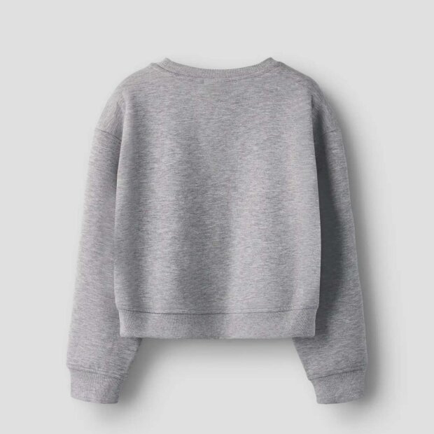 nameit regular fit Sweatshirt - Leopard Grey Melange