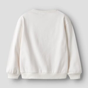 nameit angerautes Sweatshirt - Leopard cloud dancer