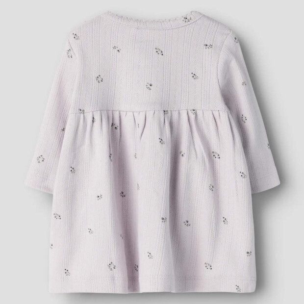 name it Bio Baumwoll Kleid - Lilac Marble
